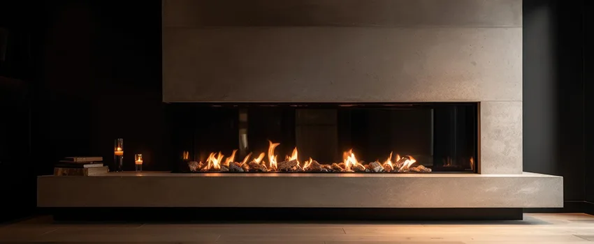 Gas Fireplace Ember Bed Design Services in Casselberry, Florida