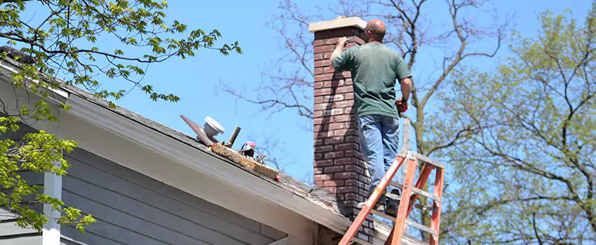 Vinyl and PVC Chimney Flashing Installation in Casselberry, FL