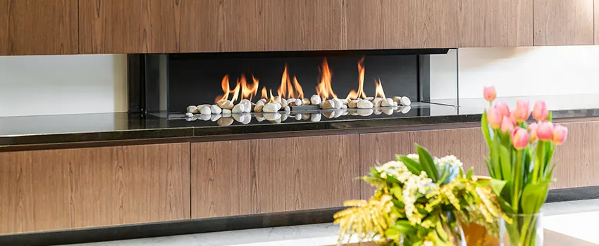 Double-height Fireplace Design Refurbishment in Casselberry, Florida