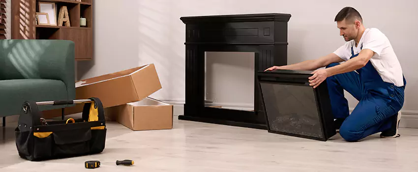 Old Rusted Metal Fireplace Repair And Replacement in Casselberry, FL
